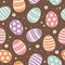 Seamless easter pattern