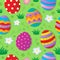 Seamless Easter theme background
