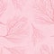 Seamless elegant coral pattern, beautiful feminine background - Great for summer textile print or wedding invitations, cards,