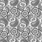 Seamless elegant paisley pattern