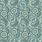 Seamless elegant paisley pattern