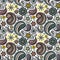 Seamless elegant paisley pattern