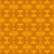 Seamless ellipses pattern orange coppery