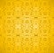 Seamless ellipses pattern yellow gold