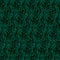 Seamless emerald green camouflage pattern