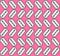 Seamless emo pattern with razor blade