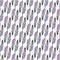Seamless ethnic pattern with hand drawn feathers in pastel colors. Vector background. Use for wallpaper, textile, pattern fills