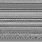 Seamless ethnic pattern. Handmade. Horizontal stripes. Black and white print for your textiles. Vector illustration