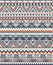 Seamless Ethnic pattern textures. Abstract Navajo geometric print. Gray and Orange colors
