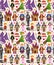 Seamless Fairy tale pattern