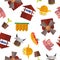 Seamless farm pattern