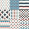 Seamless fashion geometric pattern