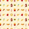 Seamless fast food pattern