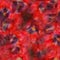 Seamless faux digital painted floral pattern print