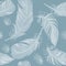 Seamless Feather Pattern