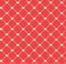 Seamless Festive Love Abstract Pattern with Hearts on Red