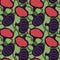 Seamless figs pattern