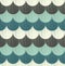 Seamless fish scale wallpaper pattern