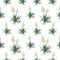 Seamless floral background, Yucca flowers