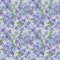 Seamless floral decorative pattern