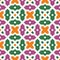 Seamless floral islamic ornament