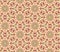 Seamless floral mosaic pattern