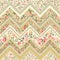 Seamless floral patchwork pattern