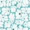 Seamless floral pattern design with stylized large blossoms