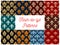 Seamless floral pattern fleur-de-lis lily flower