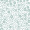 Seamless floral pattern. Flowers texture. Daisy.