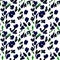 Seamless floral pattern with tropical flowers, Vector