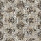 Seamless floral sepia grunge print texture background. Worn mottled flower bloom pattern textile fabric. Grunge rough