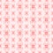 Seamless Flourish pattern in red on pink