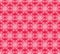 Seamless flower and gear pattern