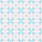 Seamless Flowers baby pink and blue pattern