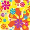 Seamless Flowers Background