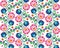 Seamless folk Polish pattern - wzor lowicki