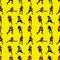 Seamless football pattern