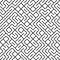 Seamless fractal line maze pattern. Truchet tiled labyrinth background. Geometric irregular backdrop