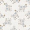 Seamless french farmhouse goat pattern. Farmhouse linen shabby chic style. Hand drawn rustic texture background. Country