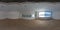 Seamless full spherical 360 degree panorama in equirectangular projection of empty small office room in industrial