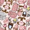 Seamless furniture pattern