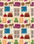 Seamless furniture pattern