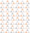 Seamless gentle geometric vector pattern