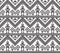 Seamless geometric black ethnic pattern
