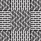 Seamless Geometric Brick and Oval Design Pattern