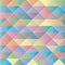 Seamless Geometric colorful Triangles Brown Structure Pattern