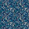 Seamless geometric pattern with blue elements.