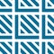 Seamless geometric pattern with blue white striped lines