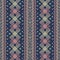 Seamless geometric pattern in boho chic style